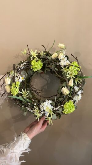 Robuuste krans met karakter