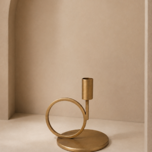 Kandelaar - gouden ring - klein